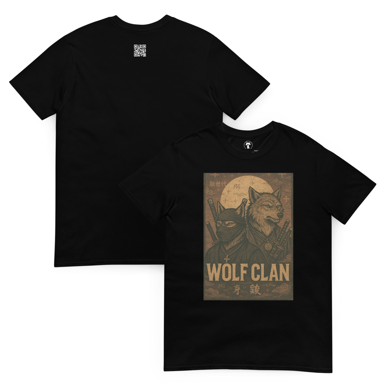 BLACK WOLF CLAN TEE